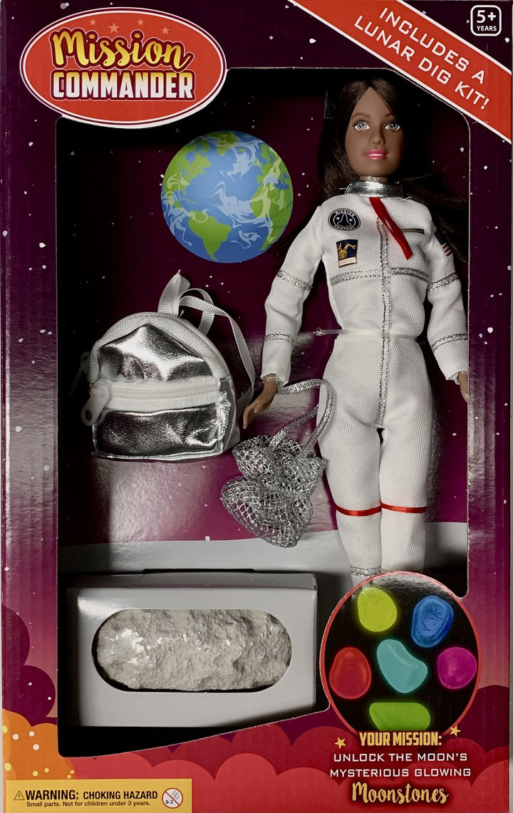 Mission Commander Lunar Dig Doll - Brown Hair