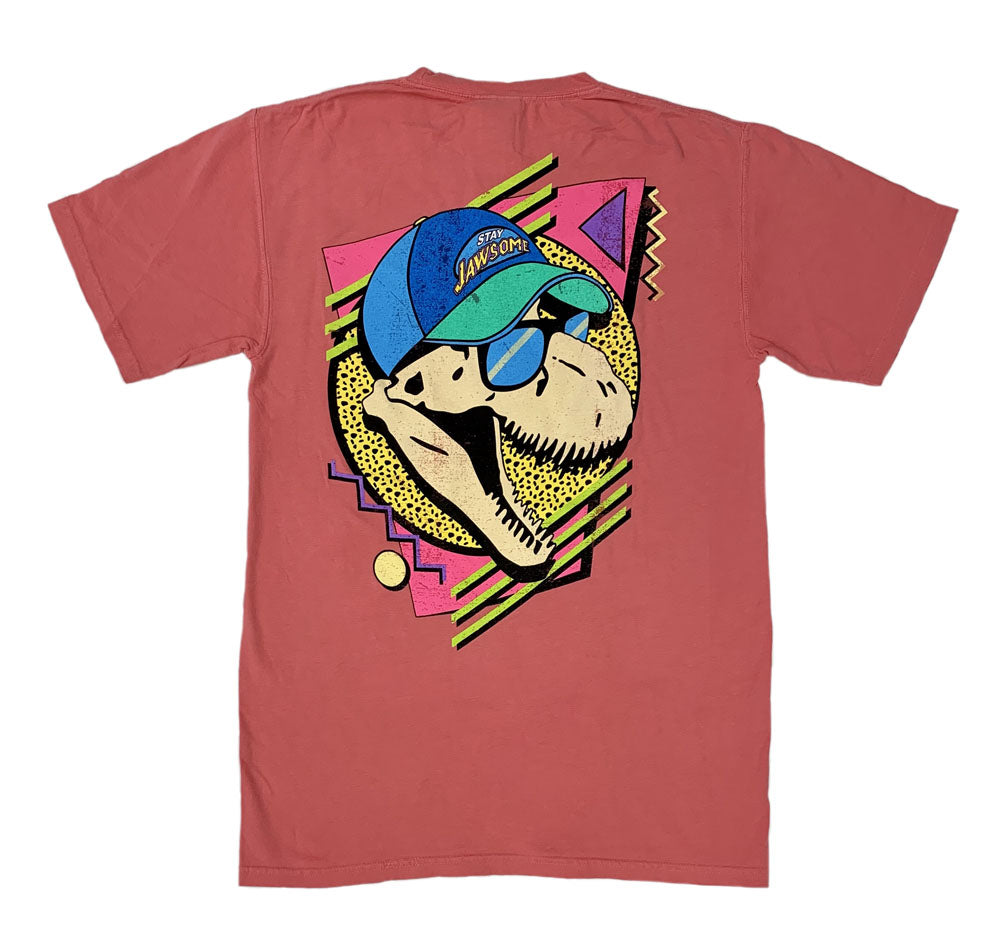 Adult Coral Stay Jawsome T-Shirt