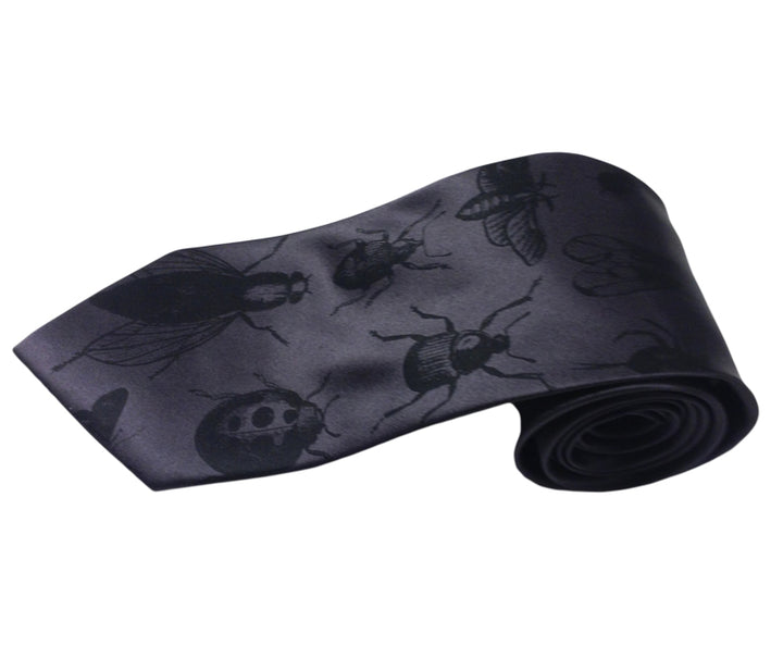 Illustrated Bug Tie