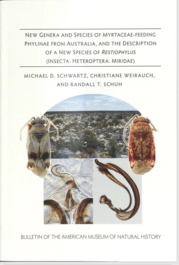 B424 (2018) New Genera and Species of Myrtaceae-Feeding Phylinae