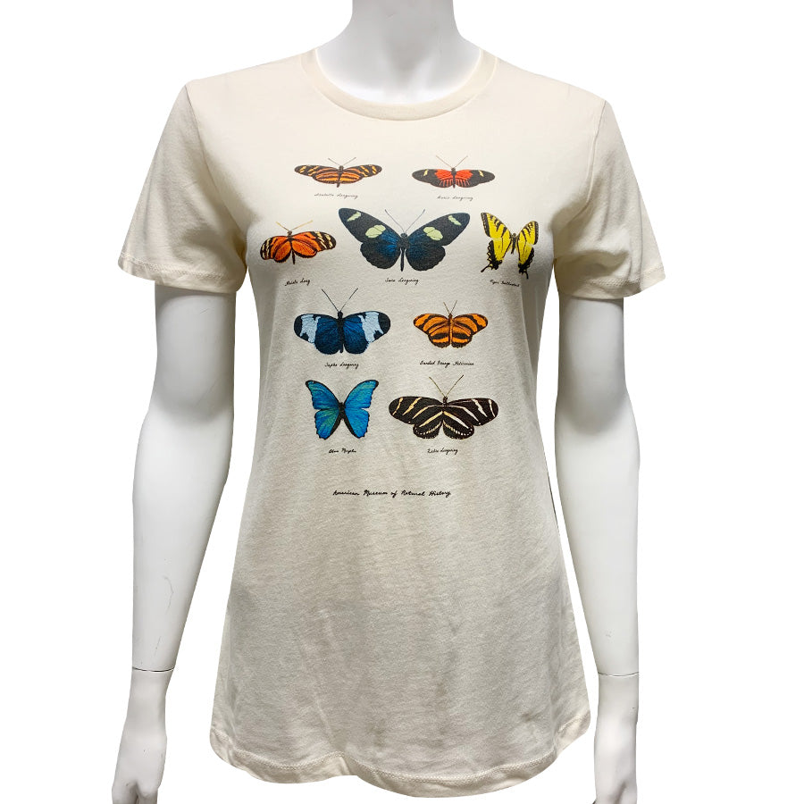 Ladies Butterfly Specimens T-Shirt
