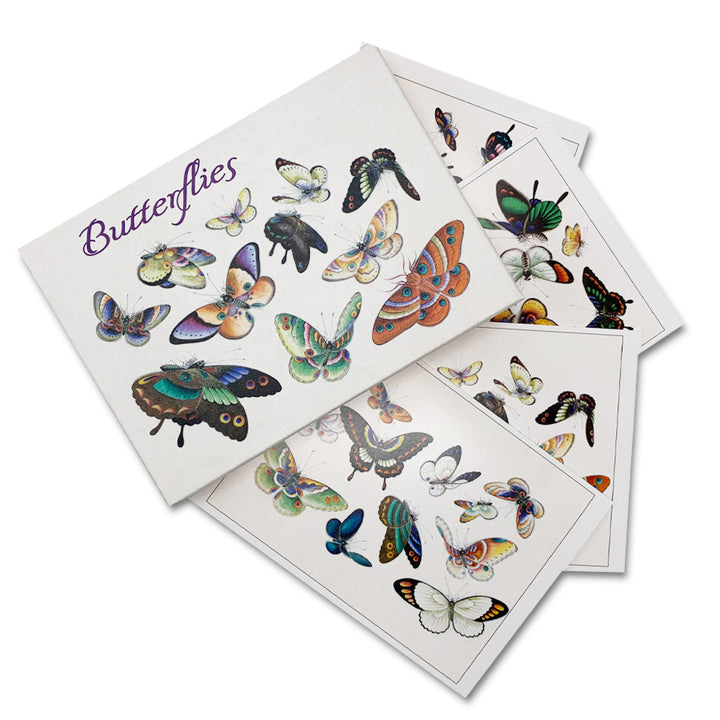 Butterflies Box of 20 Notecards
