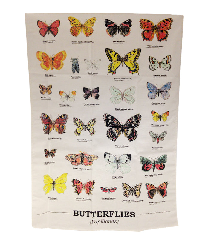 Butterflies Tea Towel