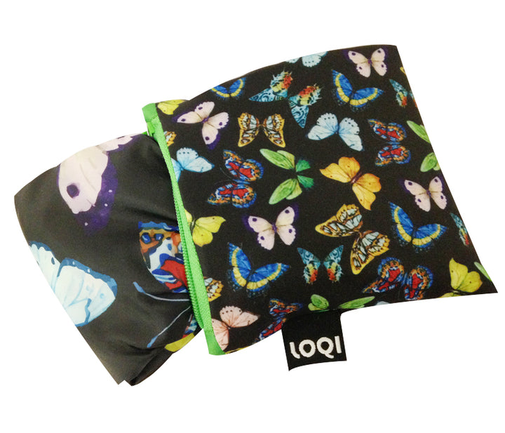 Wild Butterflies Packable Tote