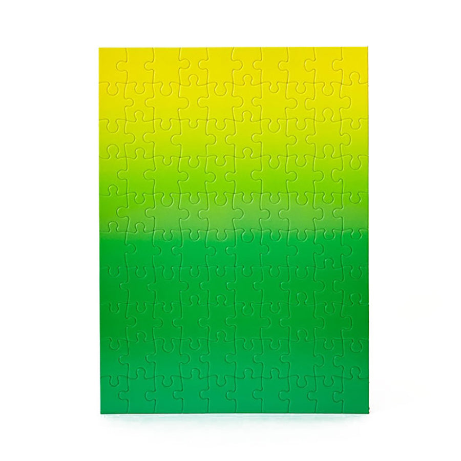Gradient Puzzle, Green/Yellow