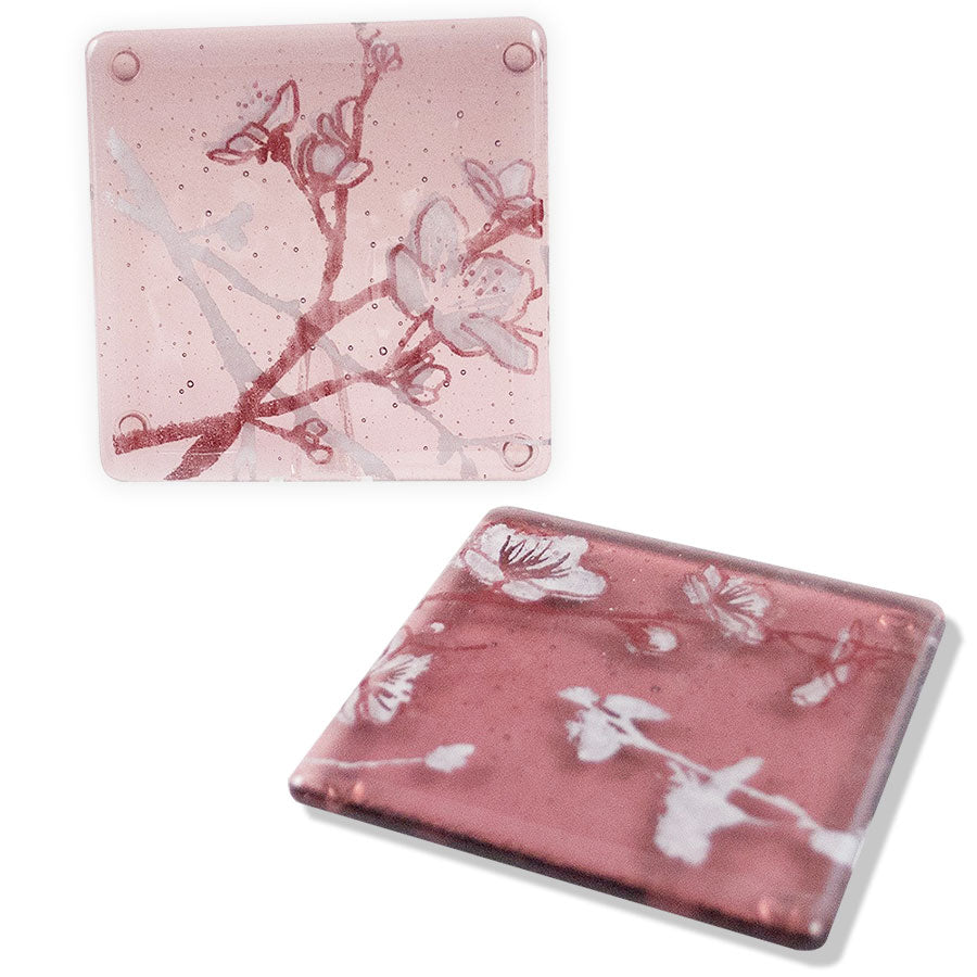 Cherry Blossom Coaster, Set of 2