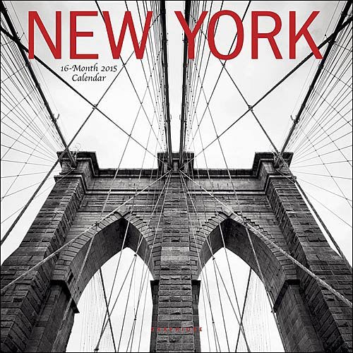 New York 2015 Mini Wall Calendar