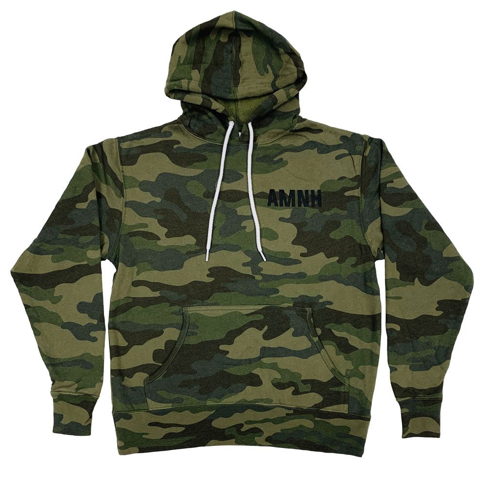 Adult Fleece AMNH Camouflage Hoodie