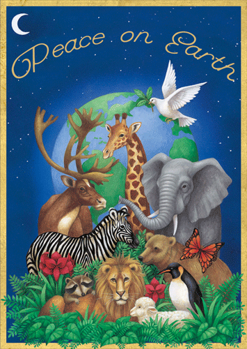 Glow In The Dark Hand Blown Glass Dolphins