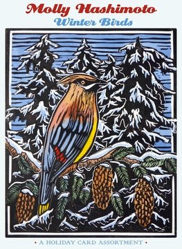 Molly Hashimoto: Winter Birds Holiday Card Assortment