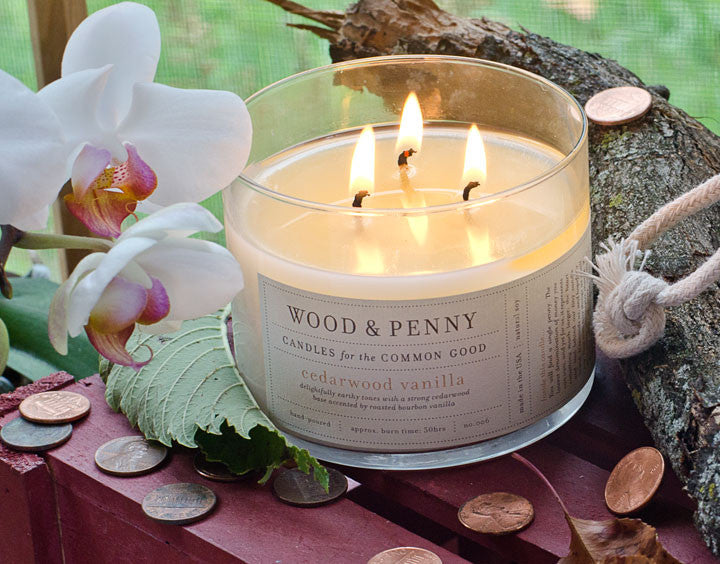 Cedarwood Vanilla Candle