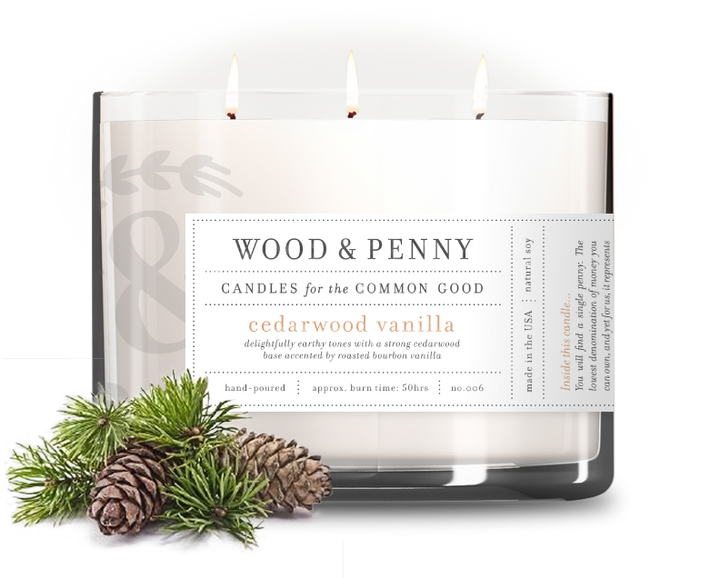 Cedarwood Vanilla Candle