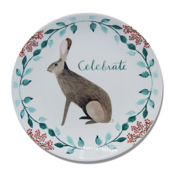 Woodland Holiday Dinner Plates