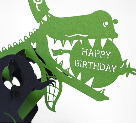 Charlie the 3-D Birthday Card