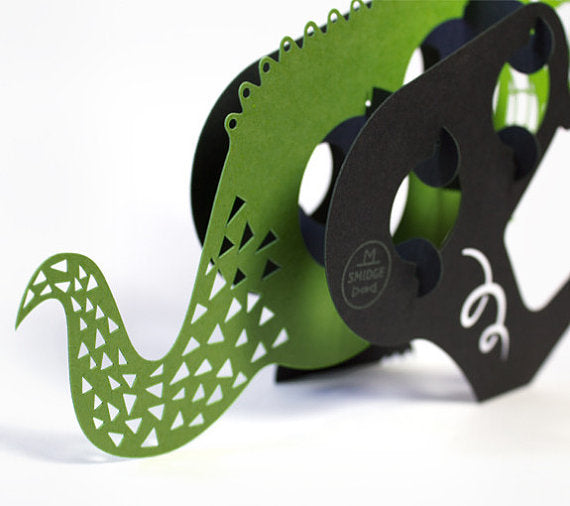 Charlie the 3-D Birthday Card