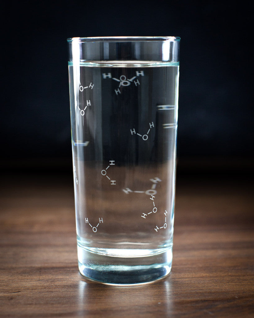 Chemistry of Water Tumbler Glass