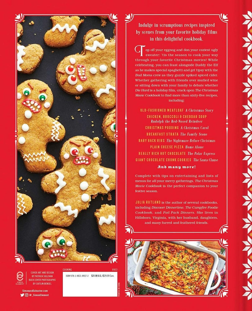 The Christmas Movie Cookbook back
