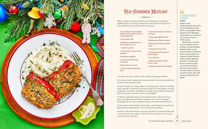 The Christmas Movie Cookbook meatloaf