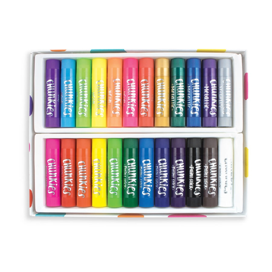 Set of 24 Chunkies Paint Sticks