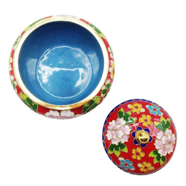 Cloisonne Covered Jar