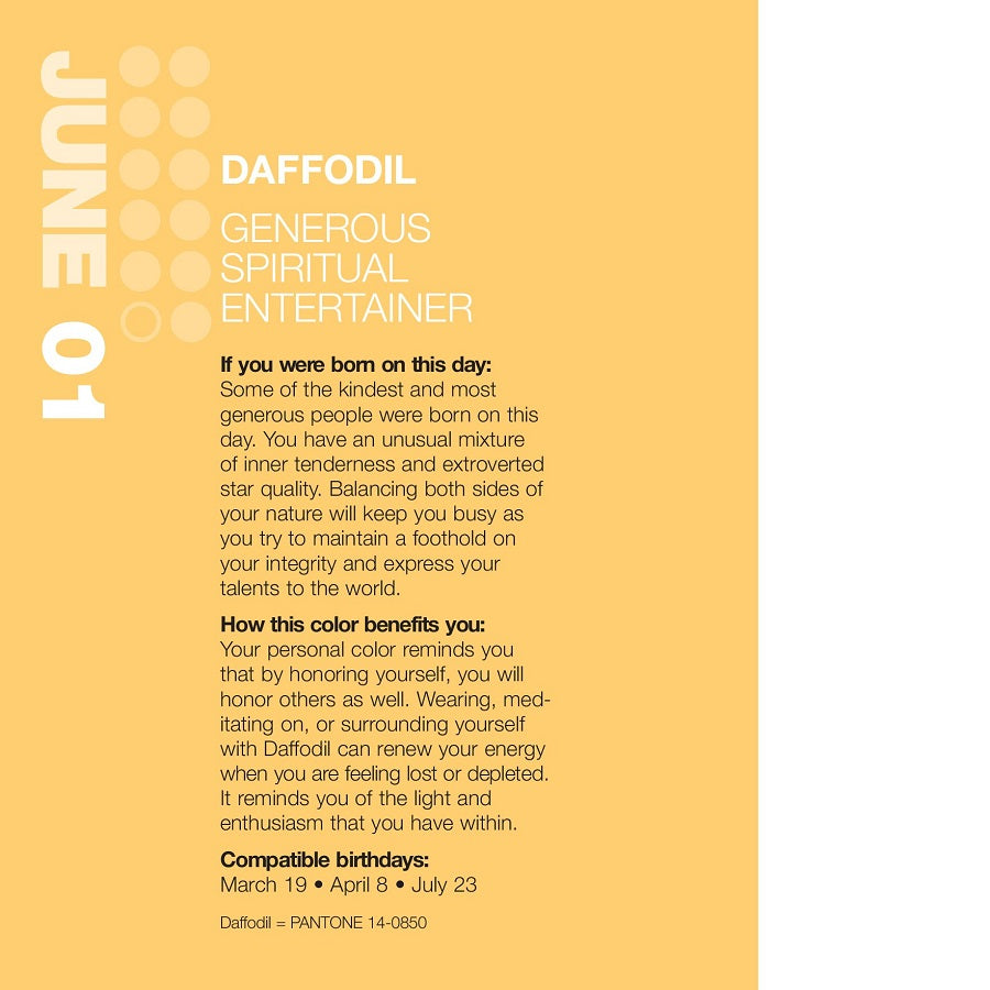 Colorstrology: What Your Birthday Color Says About You