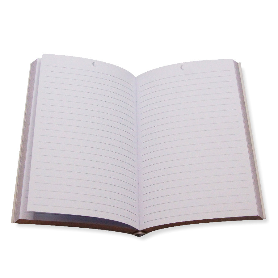 Silver Leatherette Constellations Journal