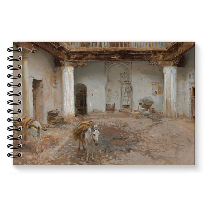 John Singer Sargent: Courtyard, Casa del Chapiz, Journal