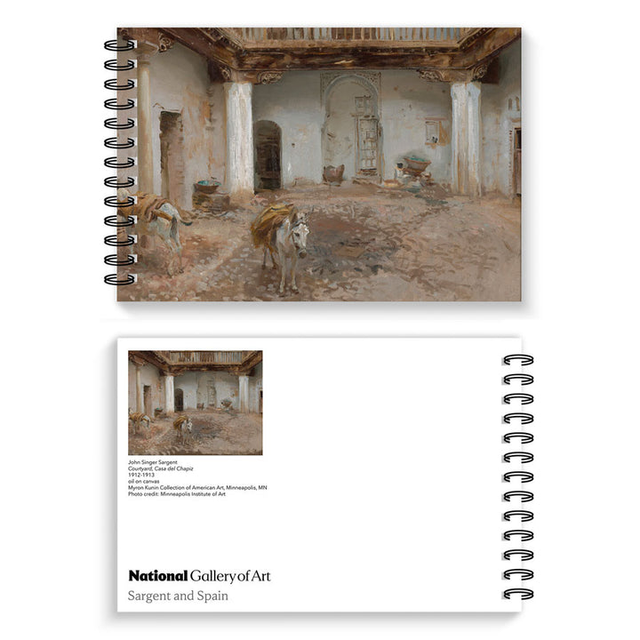 John Singer Sargent: Courtyard, Casa del Chapiz, Journal
