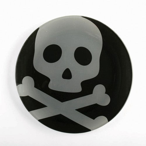 Skull & Bones Luncheon Plate