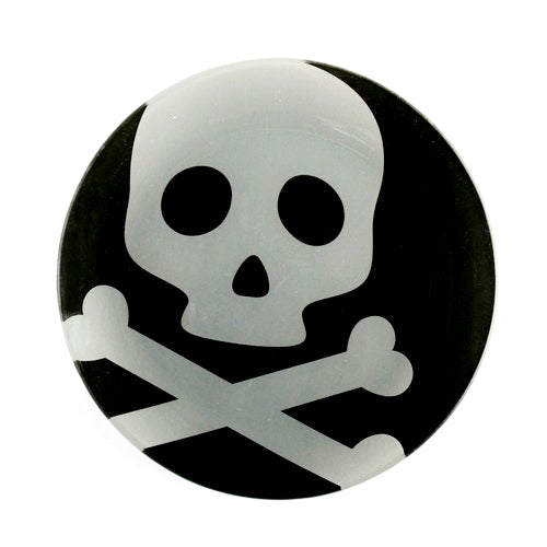 Skull & Bones Luncheon Plate