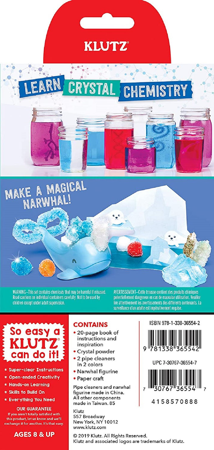 Grow Your Own Crystal Narwhal Kit