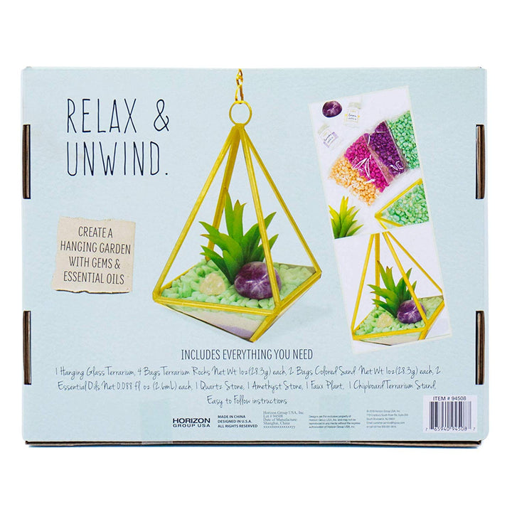 Do It Yourself Crystal Terrarium Kit