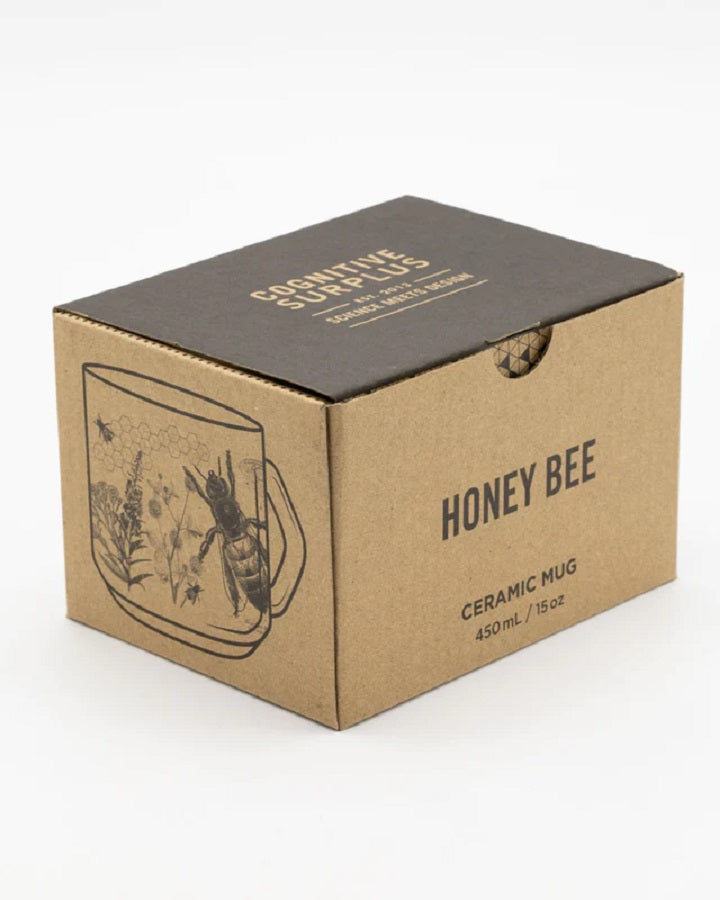 Honey Bee Ceramic Mug box