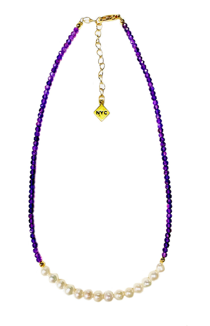 Assorted Cultured Pearl and Gemstone Necklace