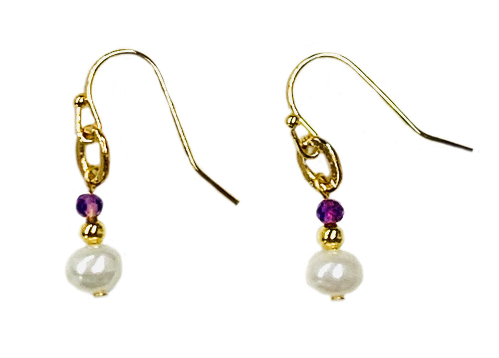 Assorted Cultured Pearl and Gemstone Drop Earrings