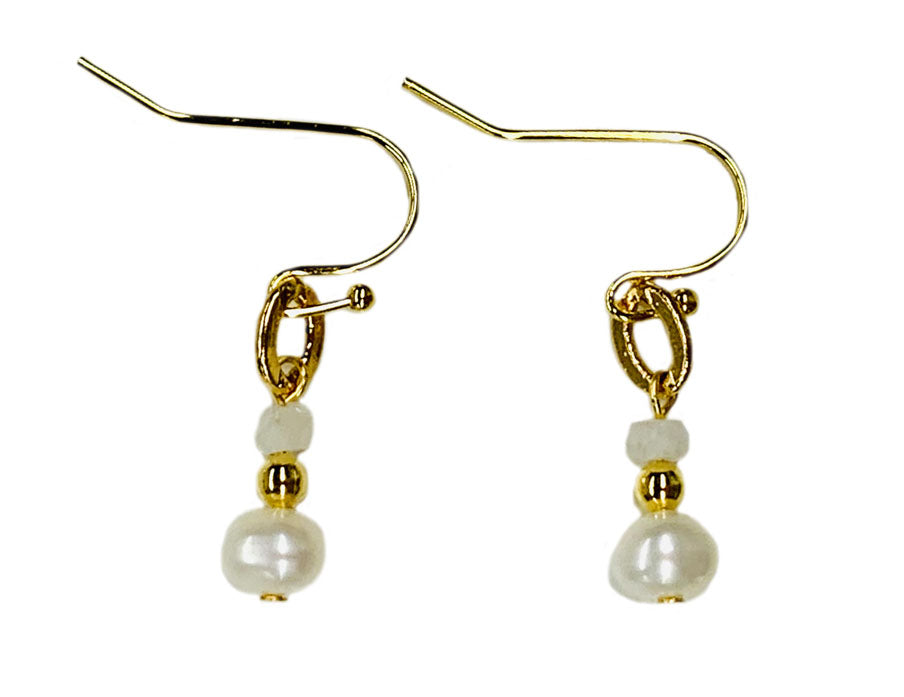 Assorted Cultured Pearl and Gemstone Drop Earrings