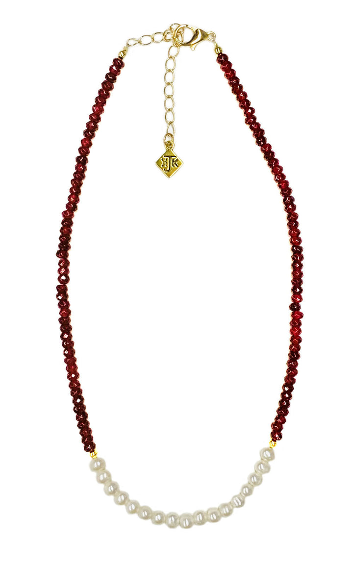 Assorted Cultured Pearl and Gemstone Necklace