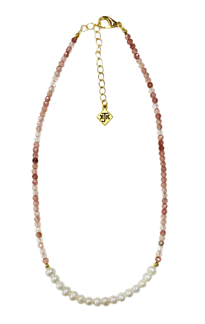 Assorted Cultured Pearl and Gemstone Necklace