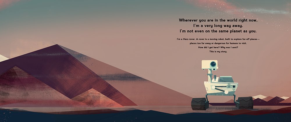 Curiosity: The Story of a Mars Rover page