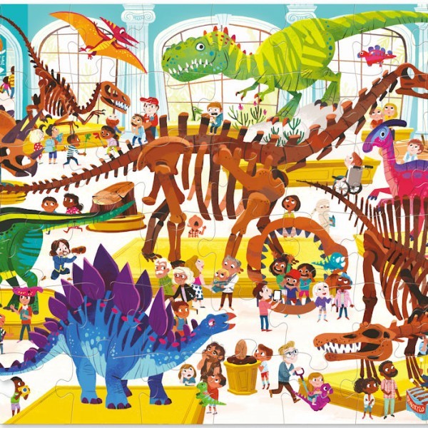 Day At The Museum Dinosaurs Puzzle