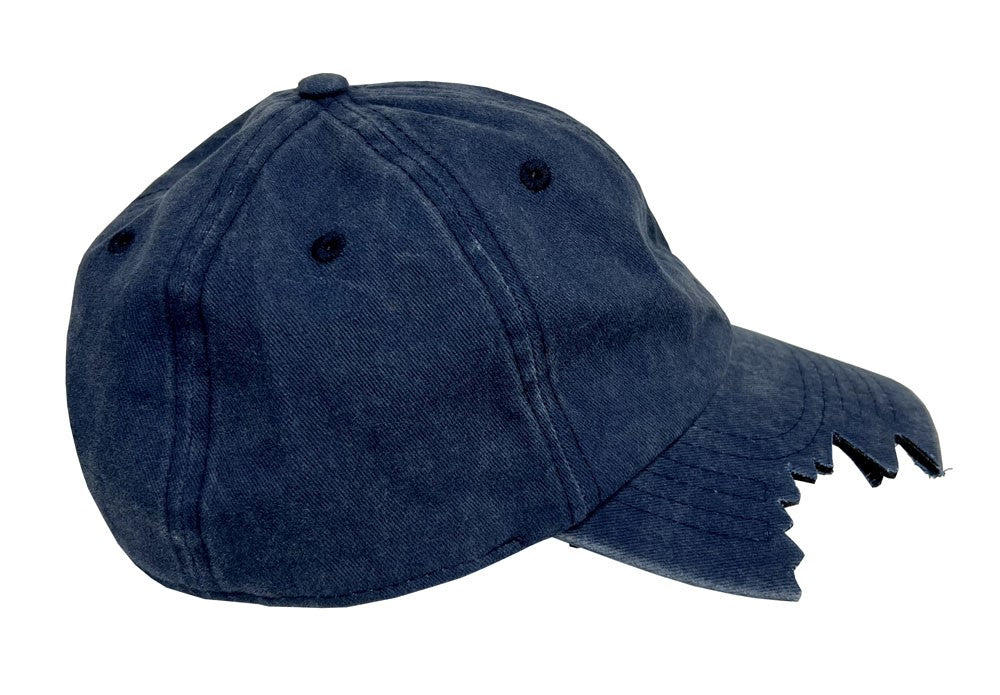 Adult Dino Bite Denim Cap Side View