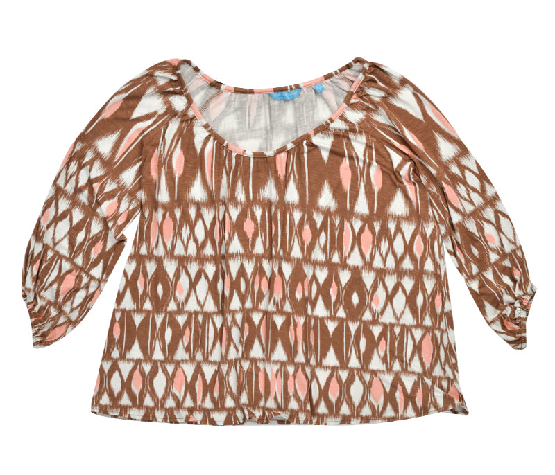 Tori Richard Desert Gem Abbey Top