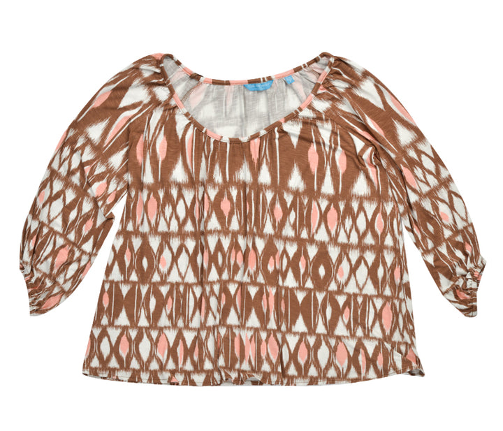 Tori Richard Desert Gem Abbey Top