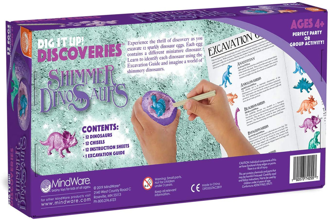 Dig It Up Shimmer Dinosaurs