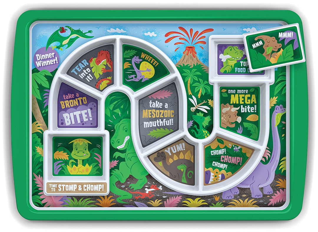 Dinner Winner Dinosaur Dinner Tray