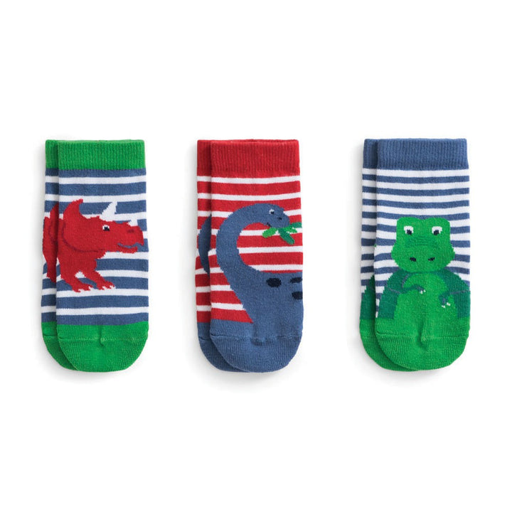 Infant / Toddler 3-Pack Dinosaur Socks