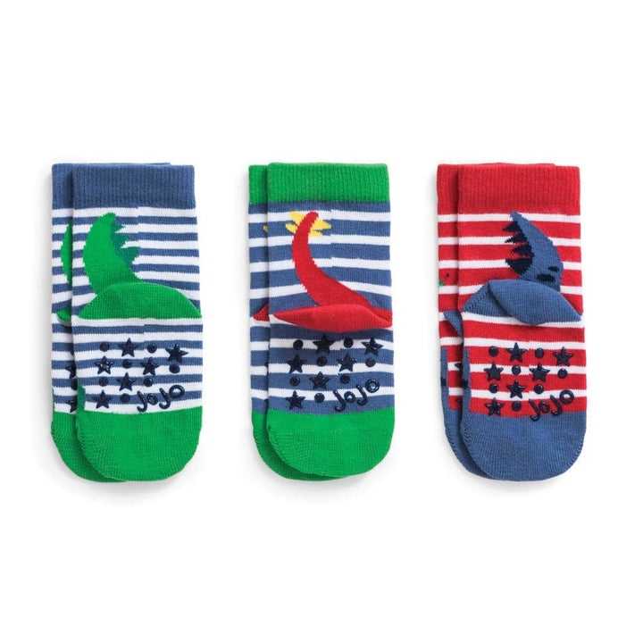 Infant / Toddler 3-Pack Dinosaur Socks