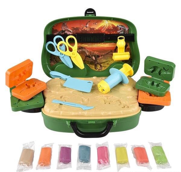 Dino Adventure Mobile Playset contents