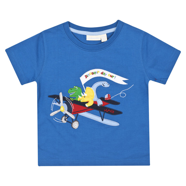 Boys Dinosaur Day Out Appliqué Tee