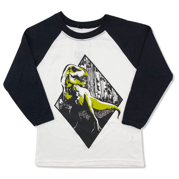Youth T. Rex Diamond Raglan T-Shirt